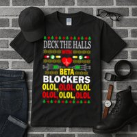 Deck The Halls With Beta Blockers Olol Tall T-Shirt
