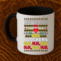 Deck The Halls With Beta Blockers Olol Mug