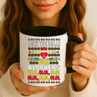 Deck The Halls With Beta Blockers Olol Mug