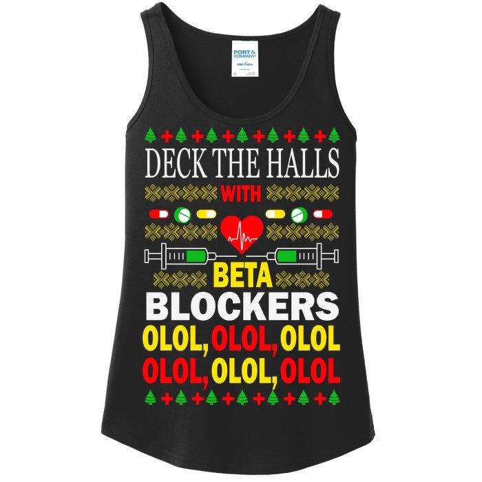 Deck The Halls With Beta Blockers Olol Ladies Essential Tank