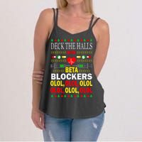 Deck The Halls With Beta Blockers Olol Women's Strappy Tank