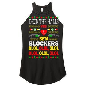 Deck The Halls With Beta Blockers Olol Women’s Perfect Tri Rocker Tank