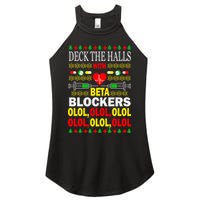Deck The Halls With Beta Blockers Olol Women's Perfect Tri Rocker Tank