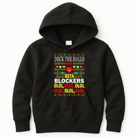 Deck The Halls With Beta Blockers Olol Kids Hoodie