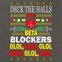 Deck The Halls With Beta Blockers Olol Cotton Canvas Backpack