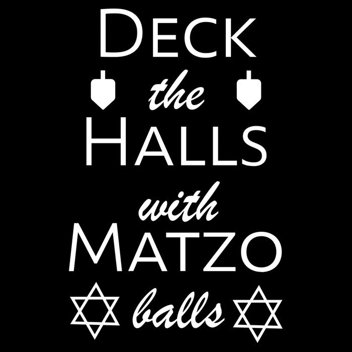 Deck The Halls With Matzo Balls City Backpack