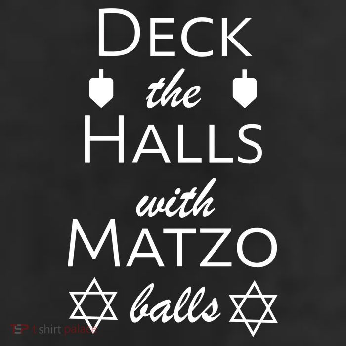 Deck The Halls With Matzo Balls Adult Drive Performance Visor