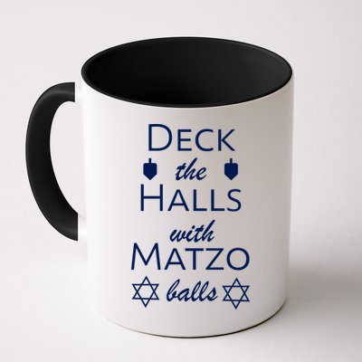 Deck The Halls With Matzo Balls Mug