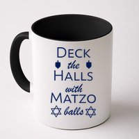Deck The Halls With Matzo Balls Mug