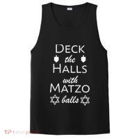 Deck The Halls With Matzo Balls PosiCharge Competitor Tank