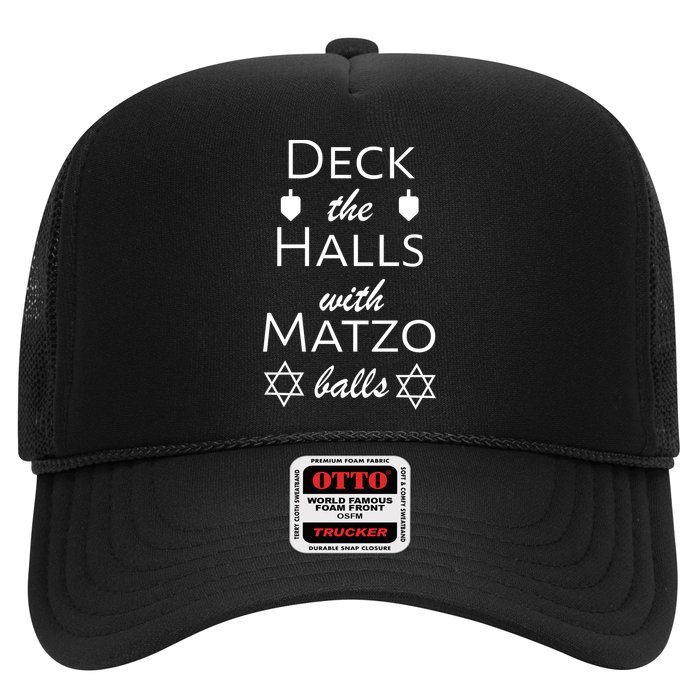 Deck The Halls With Matzo Balls Trucker Hat