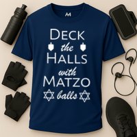 Deck The Halls With Matzo Balls Performance Shirt