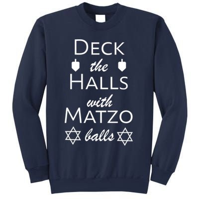 Deck The Halls With Matzo Balls Sweatshirt