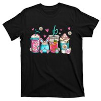 Drinks Easter Daisy Cute Bunny Gift for easter T-Shirt