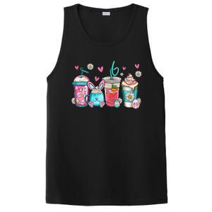 Drinks Easter Daisy Cute Bunny Gift for easter PosiCharge Competitor Tank