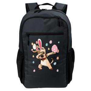 Dabbing Easter Dog Bunny Ears Gift Daily Commute Backpack