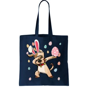 Dabbing Easter Dog Bunny Ears Gift Tote Bag