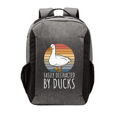 Duck Easily Distracted By Ducks Vector Backpack