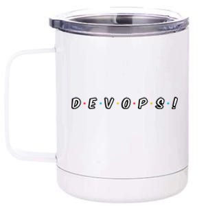 Devops Engineering Developt Engineer Cool Gift 12 oz Stainless Steel Tumbler Cup