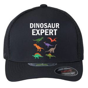 Dinosaur Expert Dino T Rex Dinosaurus Lovers Flexfit Unipanel Trucker Cap