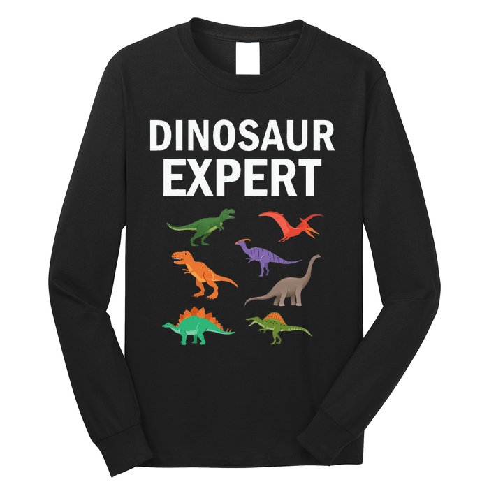 Dinosaur Expert Dino T Rex Dinosaurus Lovers Long Sleeve Shirt