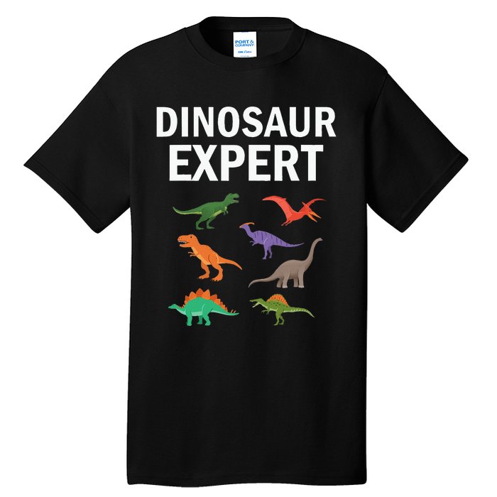 Dinosaur Expert Dino T Rex Dinosaurus Lovers Tall T-Shirt