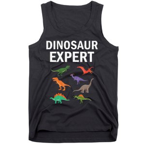 Dinosaur Expert Dino T Rex Dinosaurus Lovers Tank Top