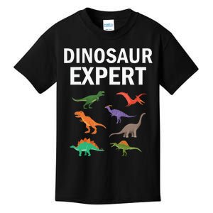 Dinosaur Expert Dino T Rex Dinosaurus Lovers Kids T-Shirt