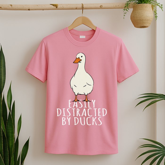 Duck Easily Distracted By Ducks T-Shirt