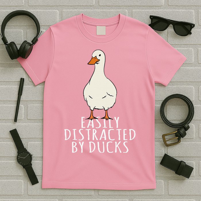 Duck Easily Distracted By Ducks T-Shirt