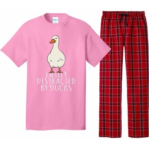 Duck Easily Distracted By Ducks Pajama Set