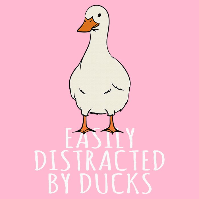 Duck Easily Distracted By Ducks Mousepad