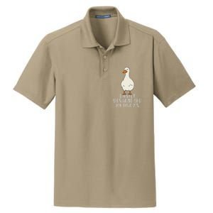 Duck Easily Distracted By Ducks Dry Zone Grid Polo