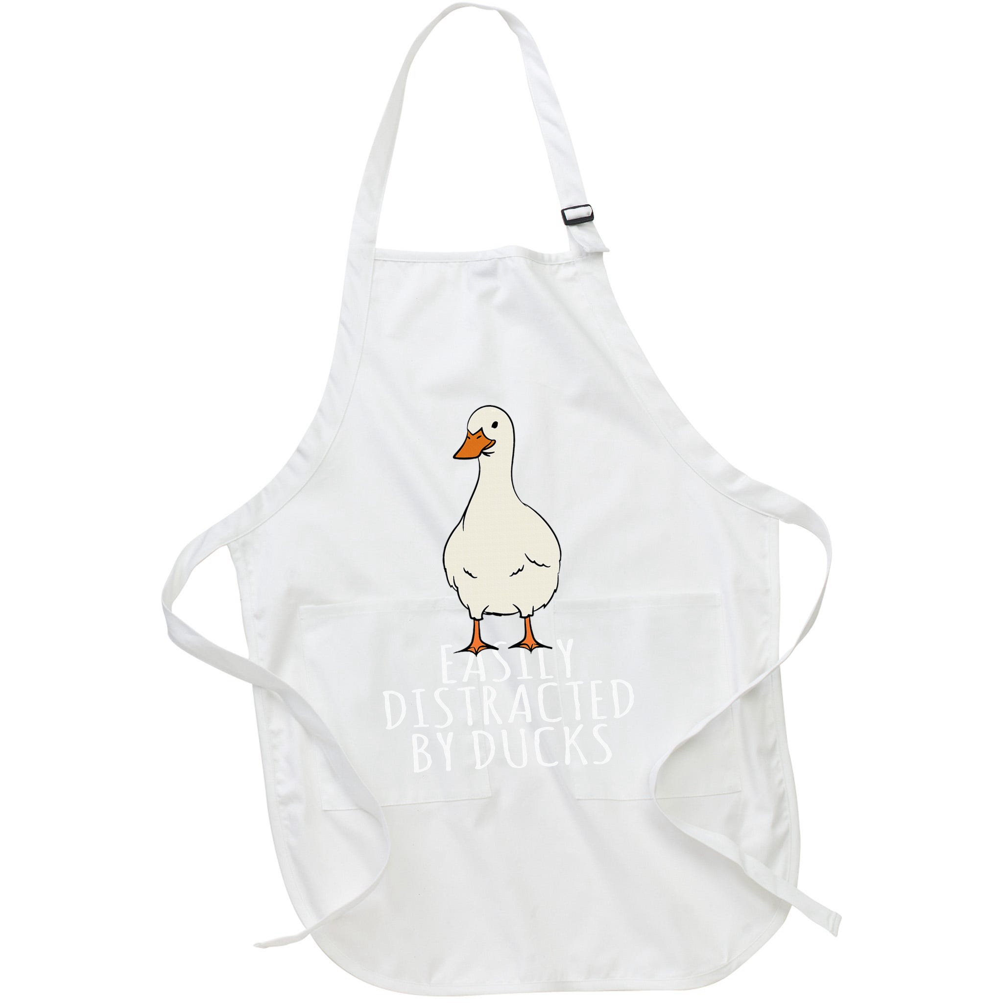 Duck Easily Distracted By Ducks Apron