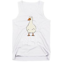 Duck Easily Distracted By Ducks Tank Top