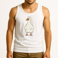 Duck Easily Distracted By Ducks Tank Top