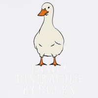 Duck Easily Distracted By Ducks Tank Top