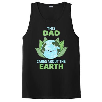 Dad Earth Day Environmental Awareness PosiCharge Competitor Tank