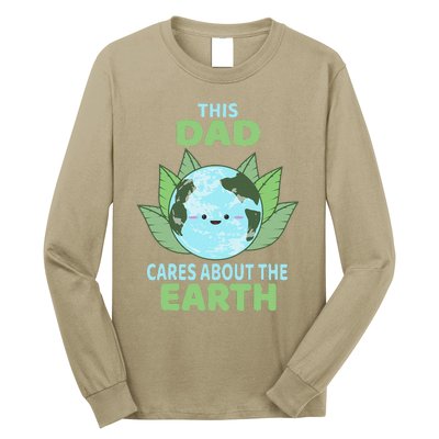 Dad Earth Day Environmental Awareness Long Sleeve Shirt