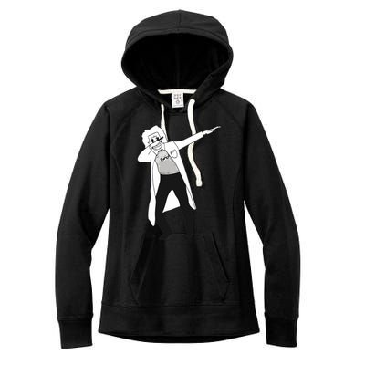 Dabbing Einstein Women's Fleece Hoodie