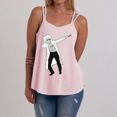 Dabbing Einstein Women's Strappy Tank