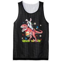 Dinosaur Easter Day Unicorn Riding Trex Funny Unicorn Mesh Reversible Basketball Jersey Tank