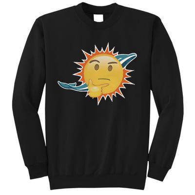 Dolphins Emoji Sweatshirt