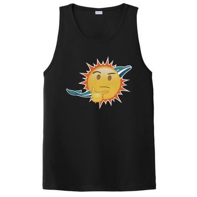 Dolphins Emoji PosiCharge Competitor Tank