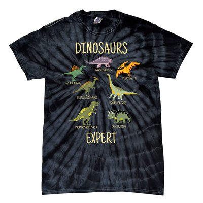 DINOSAURS EXPERT Tie-Dye T-Shirt