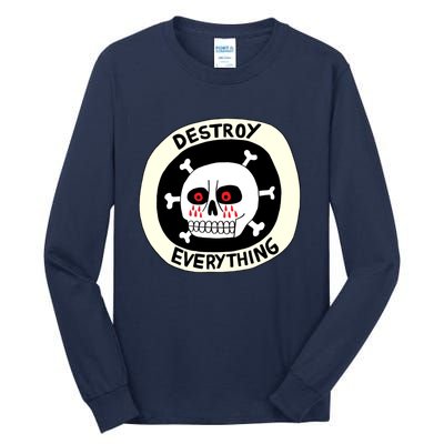 Destroy Everything Tall Long Sleeve T-Shirt