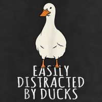 Duck Easily Distracted By Ducks Cool Comfort Performance Bucket Hat