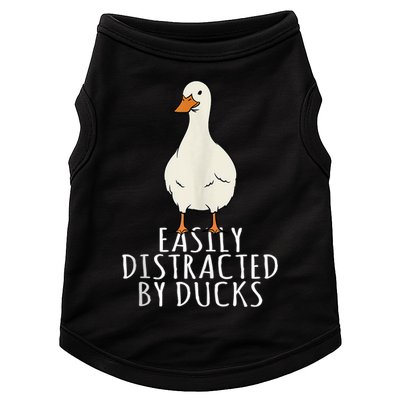 Duck Easily Distracted By Ducks Doggie Tank