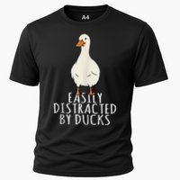 Duck Easily Distracted By Ducks Performance Shirt
