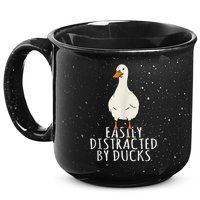 Duck Easily Distracted By Ducks 15oz Campfire Ceramic Mug